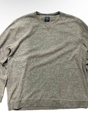 Club Room Heather Gray Crewneck Pullover Sweater